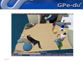 NETDRAWjun-11Considerações finaisComo na atualidade há muitos recursos tecnológicos, os quais podem ser utilizados em favor da educação, a pesquisa, buscará compreender como trabalhar a Pedagogia Inaciana no contexto dos ECODIs.Nenhum deles havia interagido com a tecnologia de Metaverso;Três momentos: ambientação, construção de objetos e elaboração do ECODI Inaciano