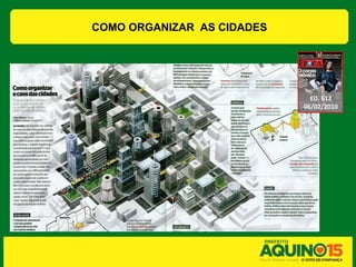 COMO ORGANIZAR AS CIDADES




                              ED. 612
                            06/02/2010
 