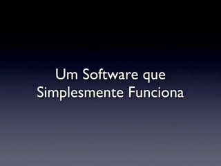 Palestra Ruby on Rails SETA 2008/01