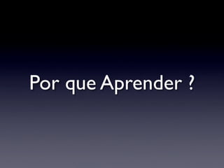 Palestra Ruby on Rails SETA 2008/01