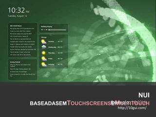 Características e TiposAlgumas Características/ComponentesComunicação, Feedback,AdaptabilidadeAlguns Tiposlinear, sobre objectos, de hiperligação