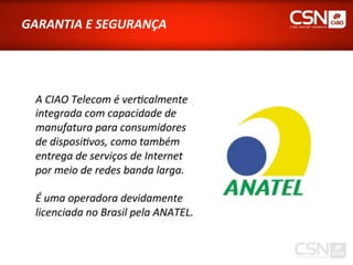 Ciao Telecom - Apresentação Oficial