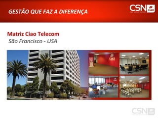 Ciao Telecom - Apresentação Oficial