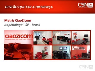 Ciao Telecom - Apresentação Oficial