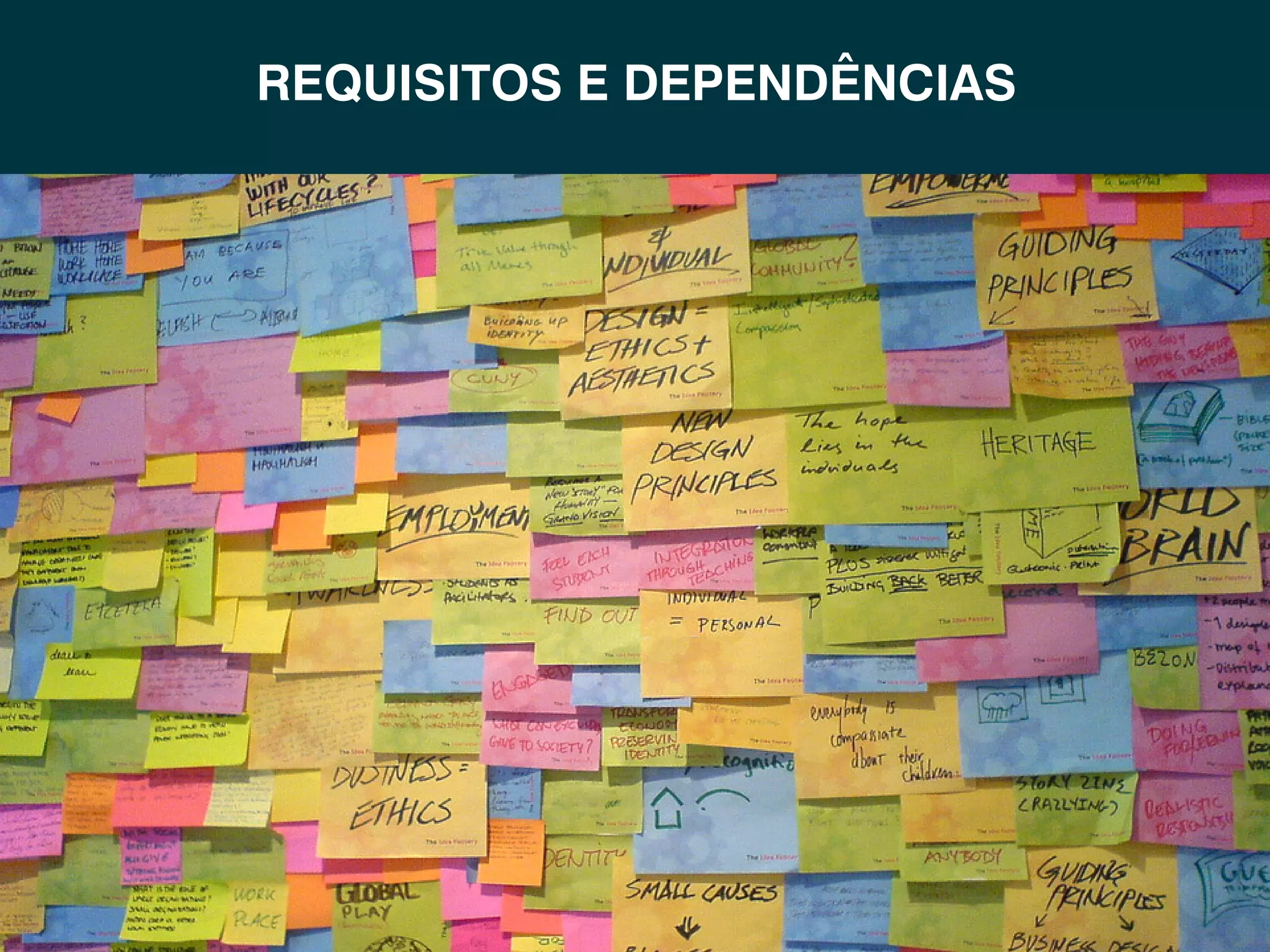 REQUISITOS E DEPENDÊNCIAS 