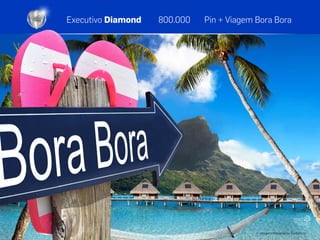 Executivo Diamond

800.000

Pin + Viagem Bora Bora

Imagem meramente ilustrativa

 