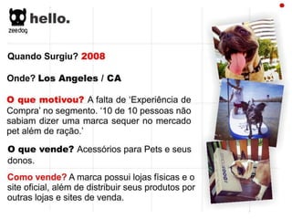 Plano de Marketing ZeeDog