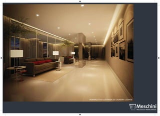 PERSPECTIVA ILUSTRADA DO LAUNDRY LOUNGE
 