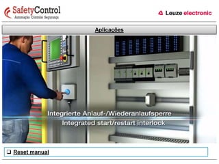 Aplicações 
 Reset manual 
 