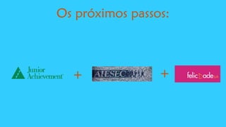 Os próximos passos: 
+ 
+  