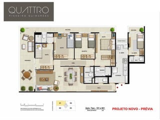 Quattro Pinheiro Guimarães Botafogo 9-7453-8627