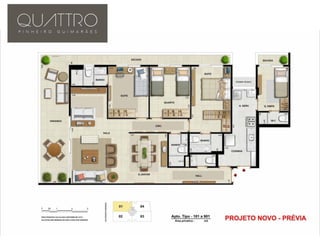 Quattro Pinheiro Guimarães Botafogo 9-7453-8627