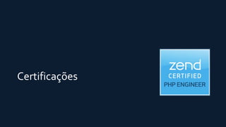 Certificações
 