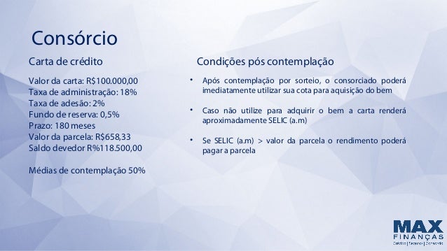Treinamento Consórcio