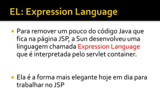 JSP - Java Serves Pages