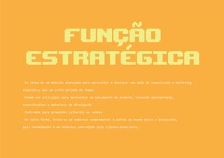 Internet e Função Estratégica