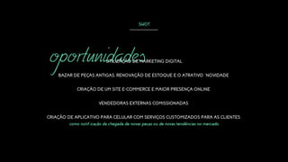 Planejamento de Marketing - UP Boutique