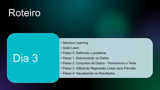 Apresentação - Minicurso de Introdução a Python, Data Science e Machine ...
