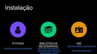 Apresentação - Minicurso de Introdução a Python, Data Science e Machine ...