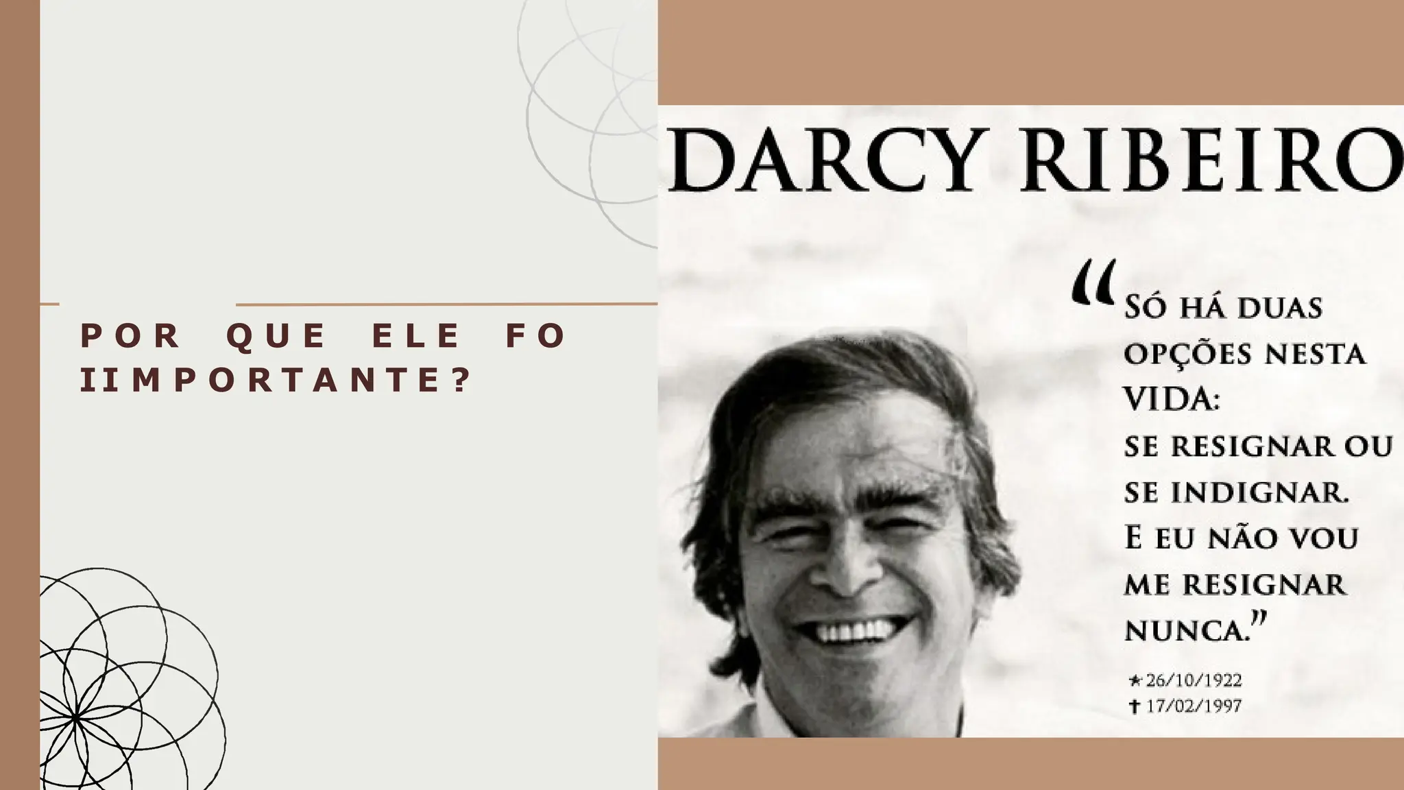 P O R Q U E E L E F O
II M P O R T A N T E ?