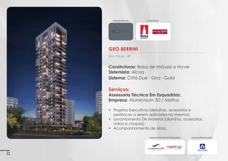 Imagens 3D ilustrativas. É expressamente proibida cópia, reprodução parcial, ou qualquer forma de extração de informações deste sem prévia autorização.

Imagem 05 - Maquete Eletrônica
Brises Verticais - Posição Aberta - Vista Externa

22

Imagem 06 - Maquete Eletrônica
Brises Verticais - Posição Fechada - Vista Externa

 