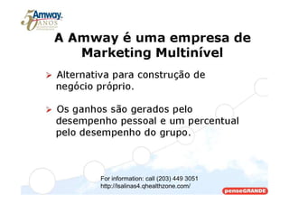 For information: call (203) 449 3051
http://lsalinas4.qhealthzone.com/
 