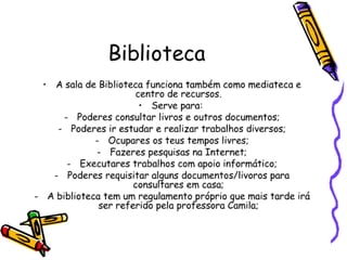 Apresentação aos Alunos 5º Ano