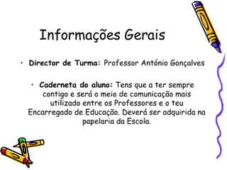 Apresentação aos Alunos 5º Ano