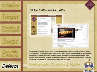 Apresentação   aquarius gastronomia