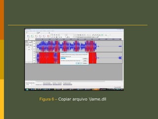 Figura 6 – Copiar arquivo lame.dll

 