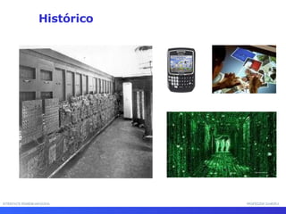 INTERFACE HOMEM-MÁQUINA PROFESSOR SAMUKA Histórico  