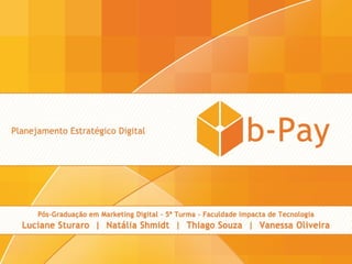 Apresentação b-Pay