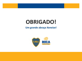 OBRIGADO!
Um grande abraço Xeneize!
 