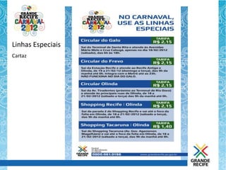 Linhas Especiais
Cartaz
 