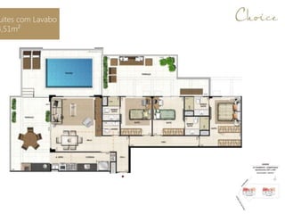 uites com Lavabo
4,51m²
 