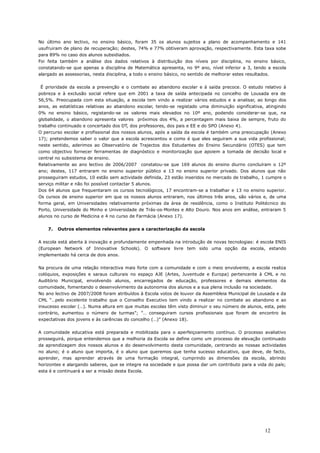 Apresentação da Escola