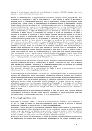 Apresentação da Escola