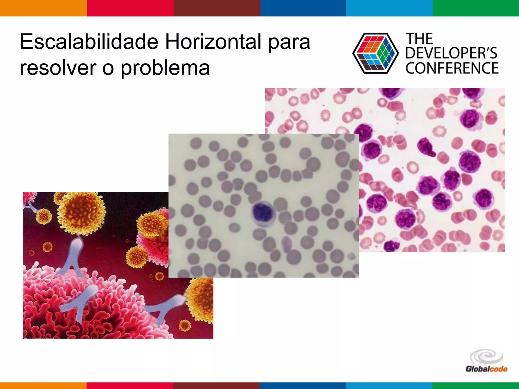 Globalcode – Open4education
Escalabilidade Horizontal para
resolver o problema
 