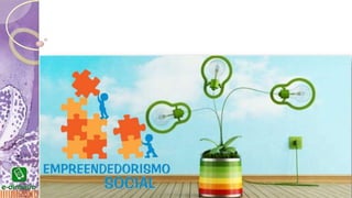 Os empreendedores sociais são indivíduos com soluções inovadoras para os problemas
sociais mais prementes da sociedade. Sã...