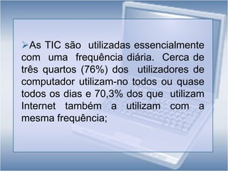 Dos  indivíduos   que   utilizam   a   Internet para obter e partilhar   conteúdos  audiovisuais   7,6%   já  efectuou pagamento por  estes conteúdos, contrastando com  cerca  92,4% que  afirma  não  ter pago  pela  utilização  deste serviço.Situações em que  estaria disposto a pagar  por conteúdos audiovisuais obtidos através da Internet (%)