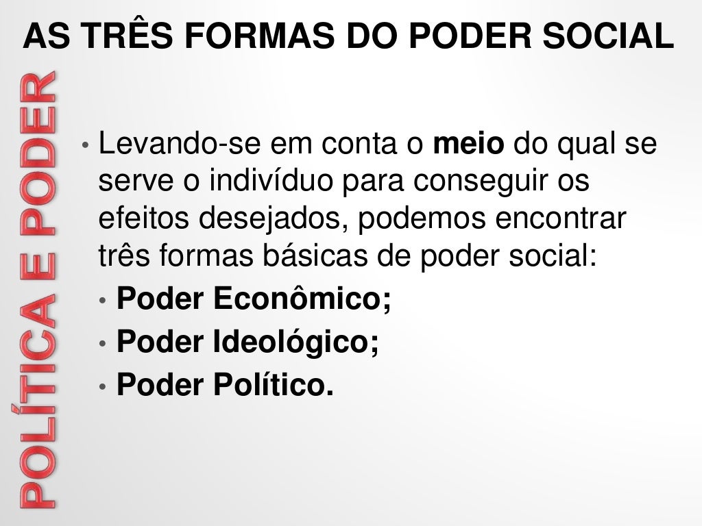 Política e Poder Filosofia Política e Poder Filosofia