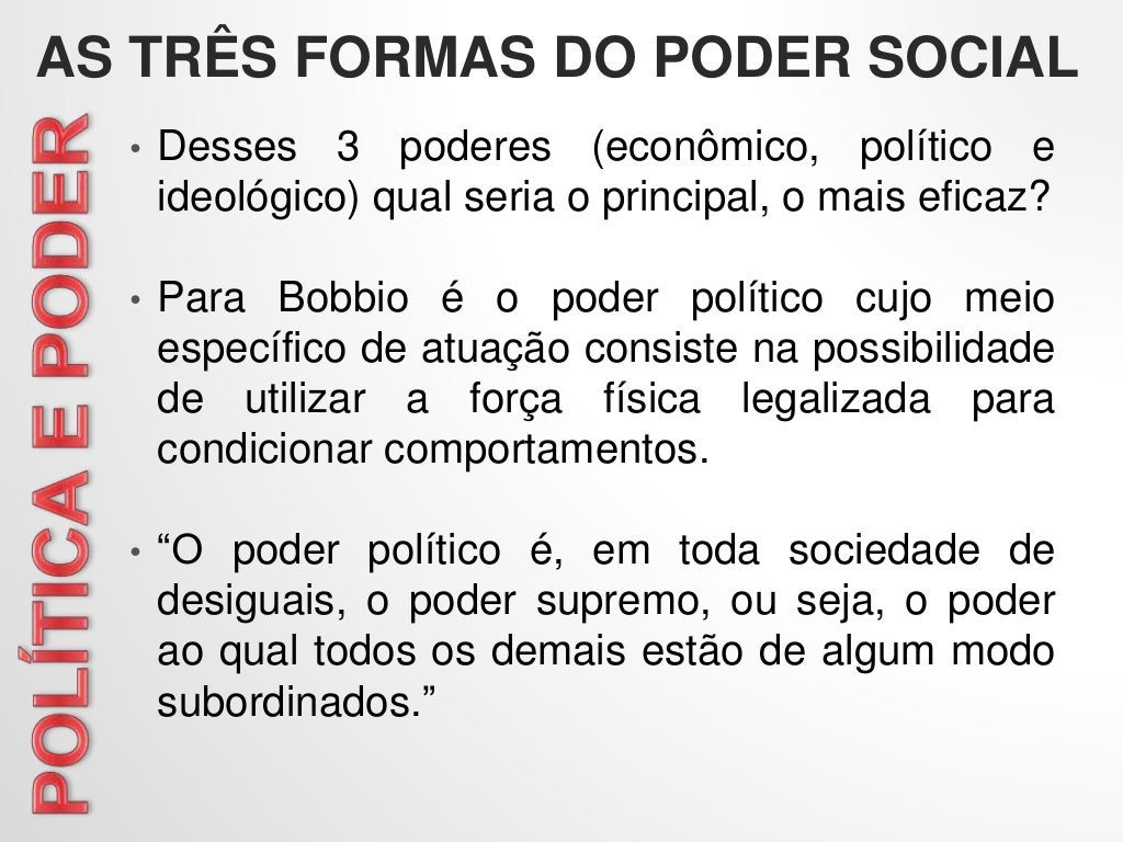 Política e Poder Filosofia Política e Poder Filosofia