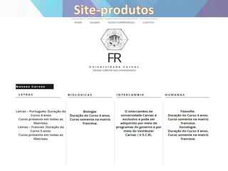 Apresentação final-Universidade Carnac 