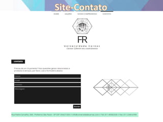 Apresentação final-Universidade Carnac 