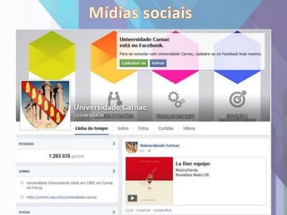 Apresentação final-Universidade Carnac 