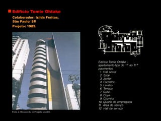 Edifício Tomie Ohtake
Colaborador: Izilda Freitas.
Foto J. Moscardi, in Projeto Jun88.
São Paulo/ SP.
Projeto: 1985.
 