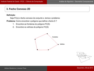 PPT - Geometria Computacional PowerPoint Presentation, free download -  ID:1110472