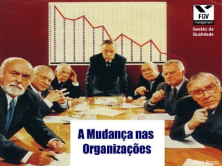 A Mudança nas  Organizações Jorge Bruno Gestão da Qualidade 