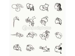 A criação de um personagem
Expressões
 