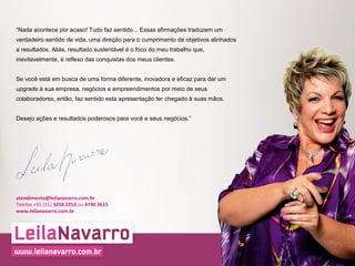 Leila Navarro - Palestrante Internacional